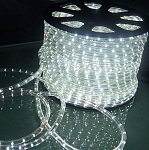 Изображение: Дюралайт гибкий белый двухжильный 24 led/m