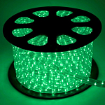 Изображение: Дюралайт гибкий зеленый двухжильный 36 led/m