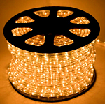Изображение: Дюралайт гибкий теплый-белый двухжильный 36 led/m