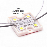 Изображение: Светодиодный модуль SMD2835 0.48Вт 12В (холодный белый)