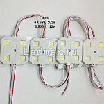 Изображение: Светодиодный модуль SMD5050 0.96Вт 12В (синий)